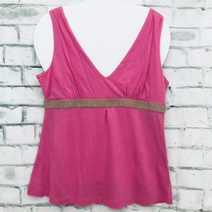 Lilly Pulitzer Juliette Sleeveless Top Large New